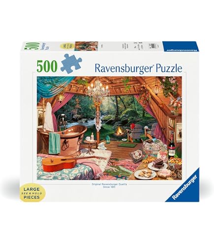 Puzzle 500 pièces : Cartes postales - Ravensburger - Rue des Puzzles