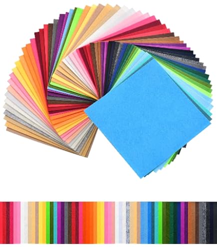 Lot Feutrine 1mm Scrapbooking 3 Coloris (rouge, Vert, Blanc) - Coupons 30x20 Cm