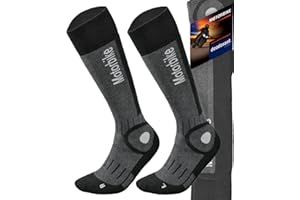 TODO Chaussettes Moto Homme et Femme Longues Noir