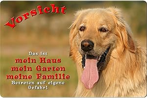 NANYUK +++ HOVAWART - Metall WARNSCHILD Schild Hundeschild Sign - HOV 02 T1