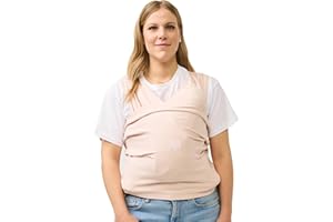 Koala Babycare Newborn Baby Sling Wrap - Easy-to-use - Stretchy Baby Wrap Carrier up to 10kg (Approved up to 15 kg) - Adjustable and Unisex Baby Sling Carrier - Pink