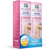 Bioder Depilatory Cream Bio-Epilation 100 ml 2 Pieces for Women