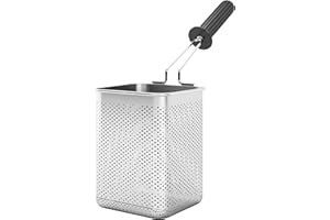 METRO Professional Panier pour cuiseur de pâtes, acier inoxydable, 11,4 x 12,4 x 15 cm, argenté