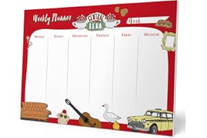 GRUPO ERIK Erik terminarz tygodniowy – terminarz Friends – A4 bez stałej daty