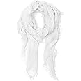 JOPHY & CO. Women's Scarf for Men, Elegant, Lightweight, Soft, Rectangular Stole in Bamboo Fibre, Plain or Colourful Pattern