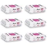 Sleepy Easy Clean Lilyum Buketi Y&uuml;zey Temizlik Havlusu &Ccedil;anta Boy 6x20 (120 Yaprak)