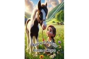 Roxi y el Potrillo blanco y negro: Para niños y niñas de 3 a 10 años, Un potrillo hermoso de color blanco y negro, un caballo lleno de encanto, y una ... y su caballo, una magia sobre la naturaleza.