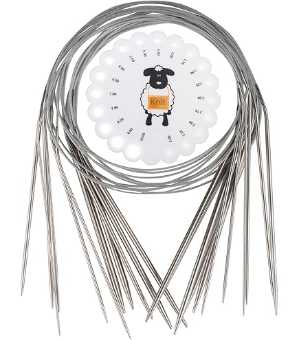 Lot De 55 Aiguilles à Tricoter Avec Accessoires De Tricot Et Sac, 2 à 6