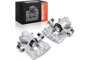 Frankberg 2x Brake Caliper Disc Brake Rear Left Right Cast Aluminium Compatible with Min.i R50 R53 Coope.r Min.i R50 R53 Coope.r S Min.i R50 R53 One Replace# 34216757247