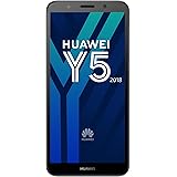 Huawei Y5 2018 Smartphone da 13,8 cm (5.45"), (Doppia SIM 4G RAM 2GB, ROM 16GB), Nero