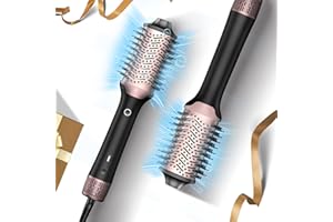 ‎WEBEAUTY webeauty [4 in 1] Föhnbürste, [110.000 U/min] Hohe Geschwindigkeit Warmluftbürste für schnelles Trocknen, voluminöses, glättendes Styling, Rundbürstenföhn mit Coanda Luftstrom