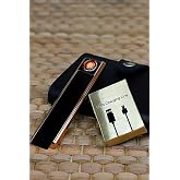 Tusah Şarjlı Usb Li &Ccedil;akmak Kişiye &Ouml;zel Kodlu Baskılı Kalem Hedıyeli Tek Ebat Siyah Şarjlıbince