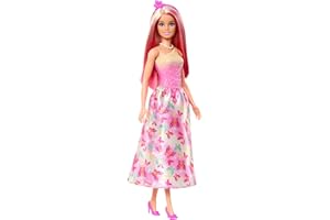 Barbie Poupées Sirènes avec Cheveux Fantaisie et Serre-tête, Jouets sirènes avec Bustiers inspirés de Coquillages et nageoires colorées, HRR08