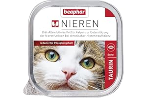 BEAPHAR – Nierendiät Taurin – Diätalleinfuttermittel Für Katzen Mit Chronischer Niereninsuffizienz – Zur Unterstützung Der Nierenfunktion – 100 g