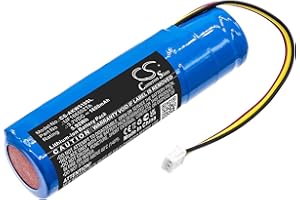 TECHTEK Batteria 1600mAh compatibile con [AKAI] 5000 Solo, EWI 5000 sostituisce JSC-BLDC-01, NB2537-R0, UF16650ZTA