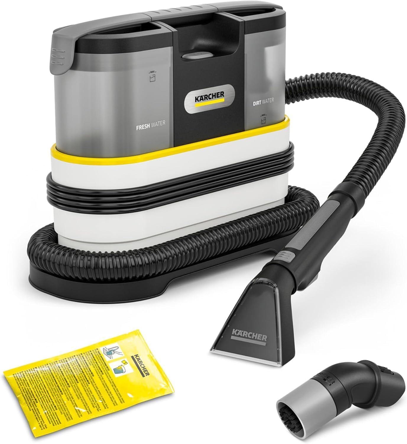 Kärcher Nettoyant pour tapis RM 519, convient pour le nettoyage des tapis, des capitonnage - Analyse des détails et conception