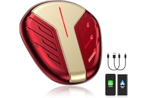 TIMEKNOW Carplay Android Auto Wireless Adattatore 2 in 1 per IOS 10+ e Android 11+ Carplay Adapter senza Fili Compatibile con Macchine 2017-2025,Dongle CarPlay converte Cablato in Wireless,Plug&Play