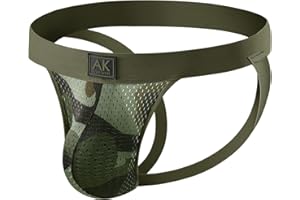 Casey Kevin Jockstrap Hombre Camuflaje Deportes Ropa Interior Suspensorio Sexy Slips
