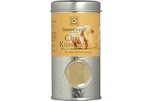 Sonnentor Chai Küsschen Gewürz-Blüten-Zubereitung Streudose, 1er Pack (1 x 70 g) - Bio