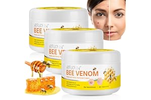 CCKULOOB Bienengift Creme 100ml, Bienengiftsalbe Natürliche Bienengift Gegen Warzen Creme, Bee Venom Cream Bienengift Warzen und Etikettenentferner für Arm Taille Füße Bein Alle Hauttypen, 2PC