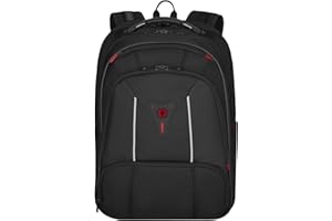 WENGER Plecak węglowy, notatnik bis 17 cali, organizer, damski, Büro Business Uni, czarny, Carbon Pro, Carbon Pro, Plecak