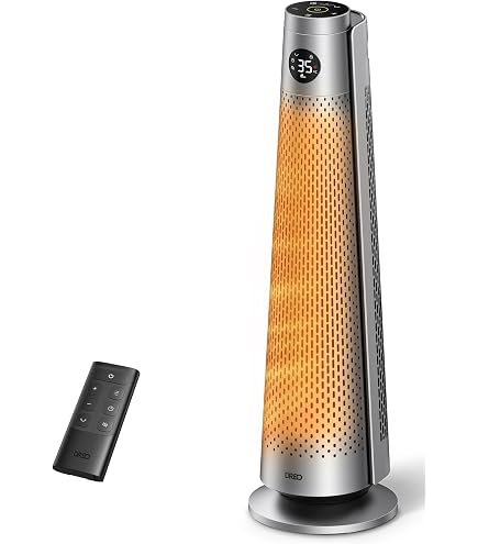 Sam Little - Termoventilatore Con Termostato, 2 Livelli Di Potenza