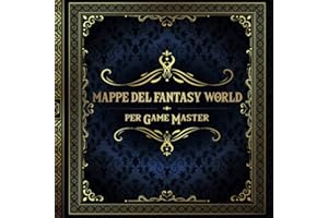 Mappe del Fantasy World per Game Master: 50 Mappe Regionali uniche e personalizzabili per i giochi di ruolo da tavolo DnD | Ispirazione per i giocatori | Aiuto per gli storyteller pigri