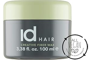 ‎ID HAIR Id HAIR - Creative Fiber Wax - Faser wachs - Starker und flexibler Halt - Mattes Finish - Geeignet für kurzes bis mittellanges Haar - 100 ml (1er Pack)