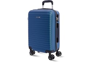 DON ALGODON - Maleta Cabina 55x40x20 - Maletas de Viaje Cabina Resistente Ryannair - Trolley Equipaje para Avion Resistente con 4 Ruedas de 360º y Candado Numérico, Iris