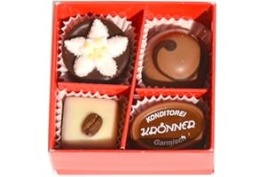 KRÖNNER KAFFEEHAUS . KONDITOREI . CHOCOLATIER GARMISCH-PARTENKIRCHEN Krönner Erlesene Pralinenpräsente 4 Stück