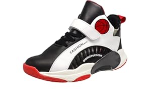 HSNA Chaussures de Basket-Ball pour Enfants, Baskets Mode Garçons 30-40