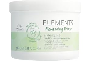Wella Professionals Elements Renewing | Mascarilla Renovadora & Spray Renovador Sin Aclarado | Anti Ruptura | Anti Frizz | Cabello Teñido, Seco y Dañado | Aloe Vera | Vitamina E