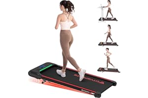 ‎CITYSPORTS CITYSPORTS Laufband Heimtrainer, elektrisches Laufband 1-6 km/h, mit intelligenter App, Fernbedienung und LED-Display