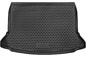 ‎WALSER Walser XTR Kofferraumwanne für Mercedes-Benz A-Klasse (W177) 2018-Heute, oberer Ladeboden, 100% passgenaue Antirutschmatte Auto, Gummimatte Auto, Kofferraum Schutzmatte, Auto Gummimatten