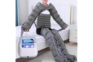 LESBJFDM Pressoterapia Linfodrenaggio Total Body Macchina Pressoterapia Per Casa Professionale Pressoterapia Gambe E Pancia Linfodrenaggio Medico Braccia Massaggiatore lipedema Gambe Linfodrenante