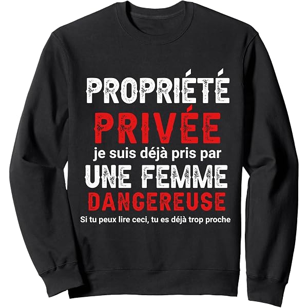 Débardeur Humour Couple 'Désolé Les Filles...' - Cadeau Saint-Valentin Drôle Pour Homme - Message Marrant Femme Jalouse