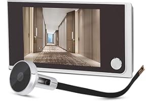 MAVIS LAVEN Home Video Door Eye, cyfrowa kamera szpiegowska do drzwi, 3,5-calowy wyświetlacz LCD 120 stopni Spy Viewer Nadzór wizualny Elektroniczna kamera do drzwi Monitor dla bezpieczeństwa w domu