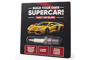 BESTAFIESTA Stocking Filler Funny Joke Gift Christmas Gifts For Dad Birthday Gifts For Granddad Boyfriend Husband Funny Secret Santa Gifts For Him Build Your Own Supercar
