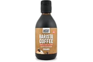 ‎HUNGRY HEART Hungry Heart – 250ml Caramel Coffee | Cold Brew Kaffee-Konzentrat | 100% Arabica Bohnen | Karamell Geschmack & Natürliches Aroma | Barista-Kaffee Qualität | Milchkaffee, Cappuccino | Try Now