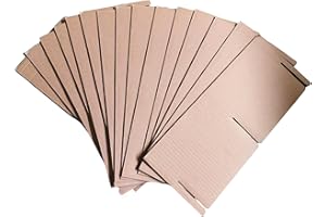 MEISO 48 Piezas Caja De Cartón para Vasos, Divisores De Cajas, Envío Separadores De Carton, Vidrio Cajas De Embalaje De Copa, Para Mudanzas Divisores De Cartón Suministros De Mudanza