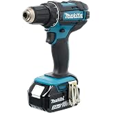 Makita Ddf482Rfe Cordless Drill Screwing, 18V / 3.0 Ah Lithium, Blue