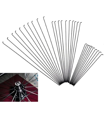 Mavic Crossride 29 Speichenset - 295mm Schwarze Speichen Inkl. Nippel Für 29er Laufräder