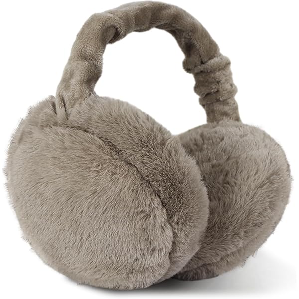 Scaldaorecchie Invernali A Forma Di Corno Di Cervo – Peluche Morbido, Antiscivolo, Perfetto Per Neve E Sci