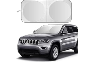 Range Tour Car Windshield Sun Shade, Foldable Car Sun Shade Cover Front Windshield Sun Protector from UV Rays Sun Auto Interior Protection for Cars, SUVs, Truck