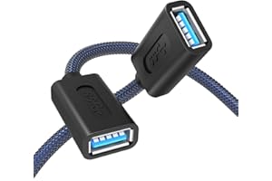 Kabel przedłużający USB 3.0 Female to Female - ANDTOBO USB 3.0 Type A Przewód sprzęgający, Navy - 3.3Ft