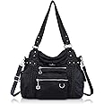 Angel Kiss Hobo Handbags for Women Soft PU Leather Shoulder Handbags Ladies Purses