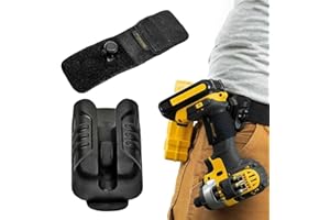 ONLYNERY Werkzeughalter Für Akkuschrauber, Werkzeughaltergürtel, Akkuschrauber Werkzeuggürtel Mit Platz, Multifunktionales Ihren Schraubendreher, Ihr Multitool, Ihr Druckluftgerät, Mehr An Ihrem Gürtel