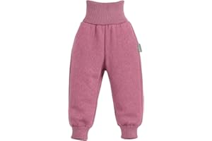 Lilakind“ Woll Babyhose Kinderhose Winter-Hose Pumphose Wollwalk Grau Fuchsia Petrol Aqua Marine Braun Rostrot Grün Caramel Gr. 62/68-122/128 - Made in Germany