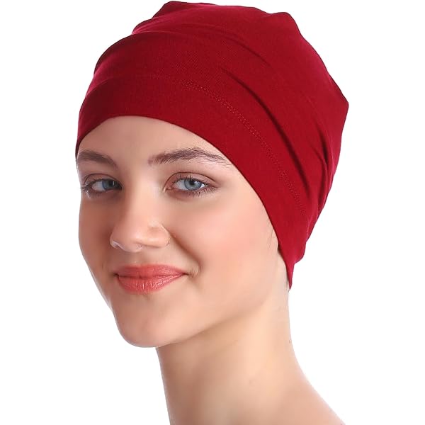 ESTEVANJ MUR Turban Femme Chimio - Bonnet De Nuit élasticisé - Style Bohème - 85% Polyester, 15% Coton - Lavage Main