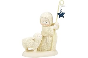 Department 56 Snowbabies Midnight Clear a Star Will Guide You Figurine, 4.84 Inch, Multicolor